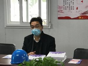 市建設(shè)局黨委書記、局長戴健赴房總集團市北32#地塊視察復(fù)工復(fù)產(chǎn)安